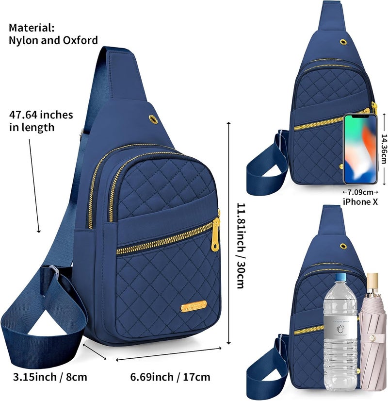 Aisijimo Store Small Sling Bag For Women Men Casual Crossbody Sling Backpack | Small, Casual, Crossbody, Small, Casual, Crossbody - Image 2